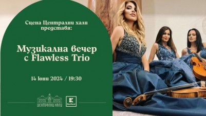 Музикална вечер с Flawless Trio на Сцена Централни хали