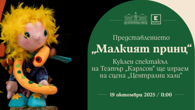 Представлението „Малкият принц“, куклен спектакъл на Театър „Карлсон“