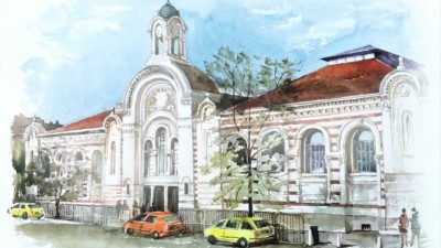 Заповядайте на изложбата „Софийски забележителности“ на арх. Белин Моллов
