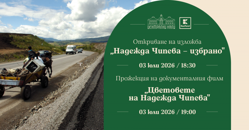 Заповядайте на изложбата „Надежда Чипева - избрано“
